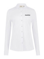 Cotton-Tec Bluse Weiss
